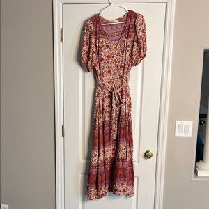 Floral Bohemian Maxi Dress